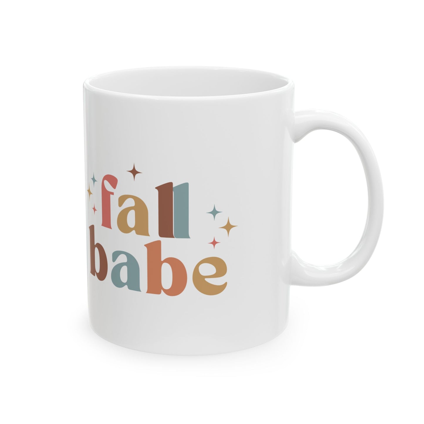 Fall Babe Ceramic Mug, (11oz, 15oz)