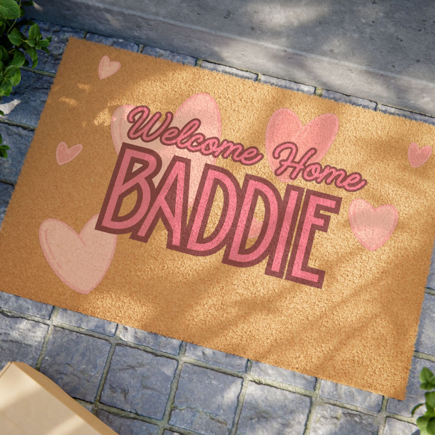 Welcome Home Baddie Doormat – Trendy Homes