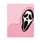 Pink Ghostface Rolling Poster