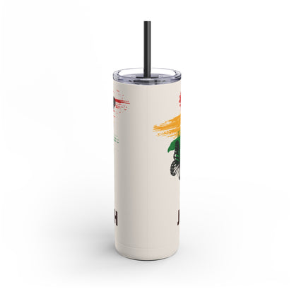 Juneteenth Skinny Matte Tumbler, 20oz