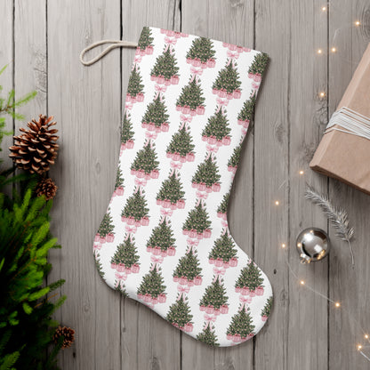 Pink Gifts Christmas Tree Stocking