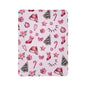 Pink Christmas Fleece Blanket