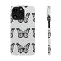 White butterfly pretty within Phone Cases