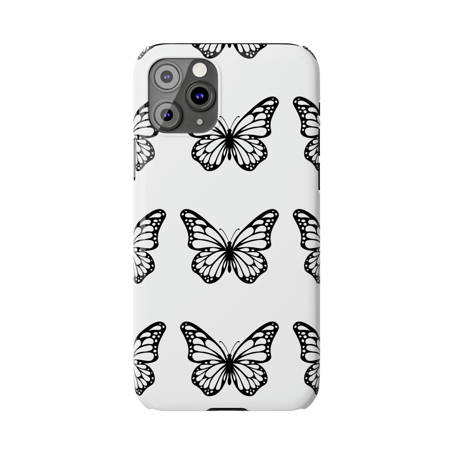 White butterfly pretty within Phone Cases