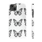 White butterfly pretty within Phone Cases