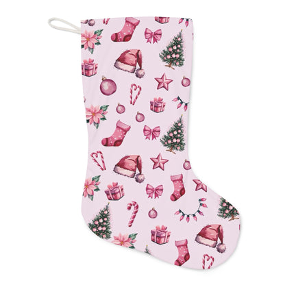 Pink Christmas Stocking