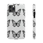 White butterfly pretty within Phone Cases