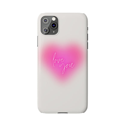 Love you Slim Phone Cases